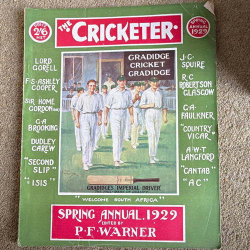 The cricketer spring annual - cricketer,