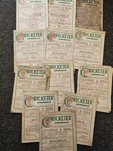 Editions the cricketer - 12,