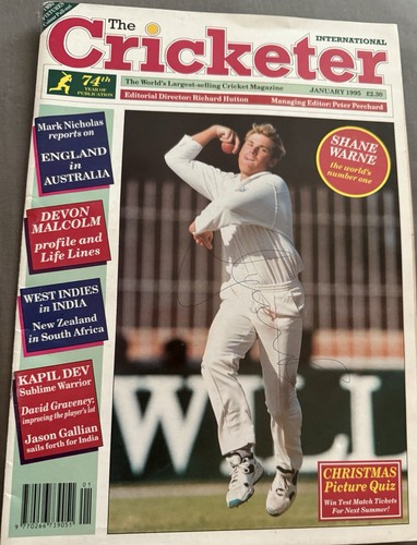 Shane warne signed - shane, the