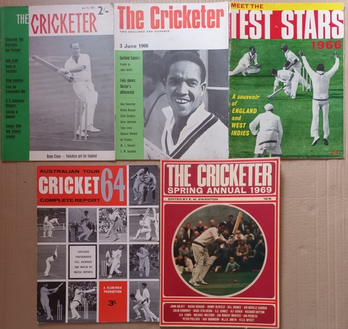 The cricketer magazines 5 - the, ×5