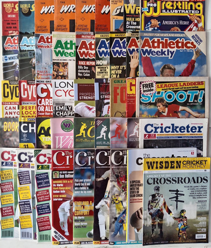 Various sports magazines - sports,