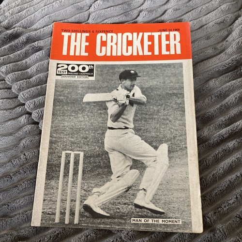1968 the cricketer - the, magazine