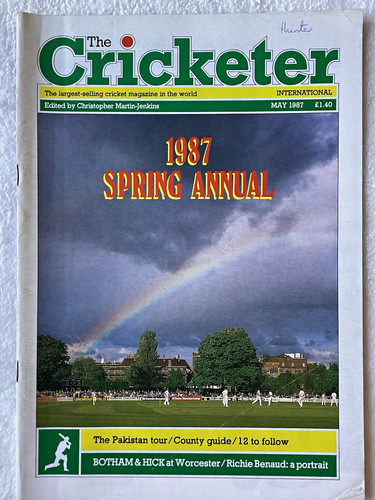 The cricketer magazine may - the,