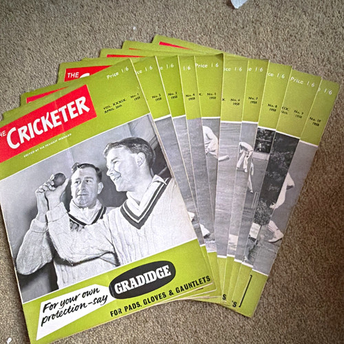 The cricketer april 1958 vol - the,