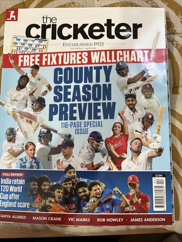The cricketer magazine april - cricketer,