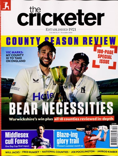 Cricketer magazine nov - magazine,