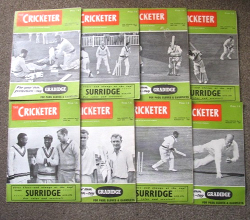 The cricketer magazine - 8, x