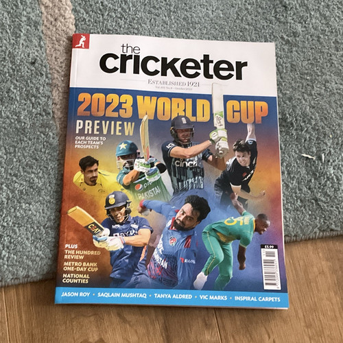 The cricketer magazine october - magazine,