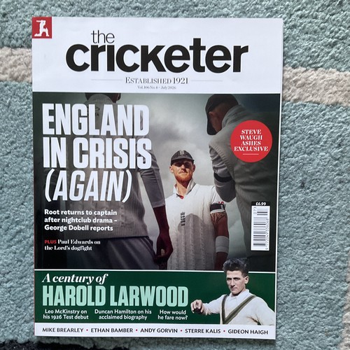 The cricketer magazine - the, july