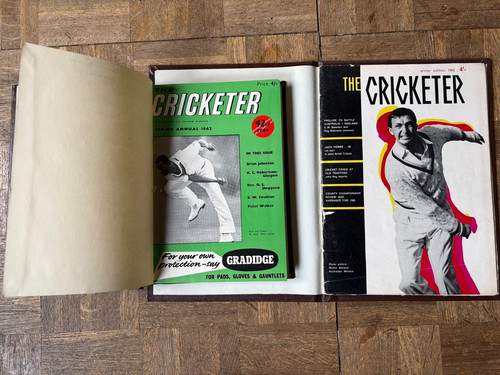 1962 the cricketer magazine - cricketer,