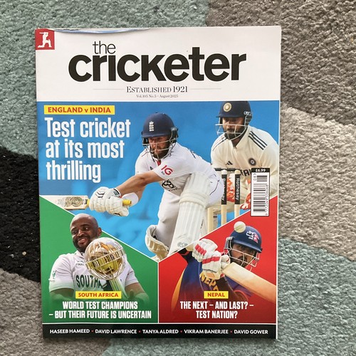 The cricketer magazine august - the,