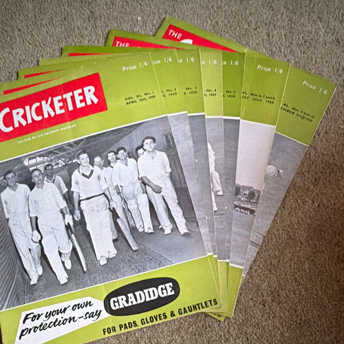 The cricketer april 1959 - the,