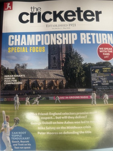 The cricketer magazine may - the,