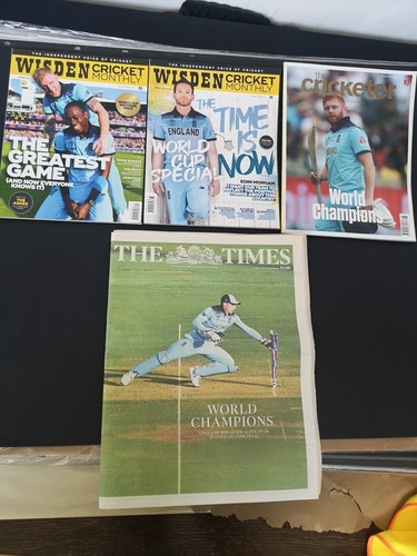 England cricket magazine - cricket, set