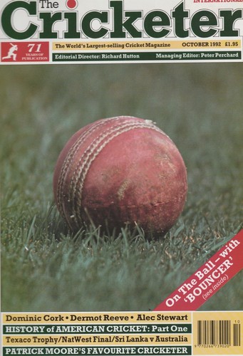 The cricketer magazine - the,