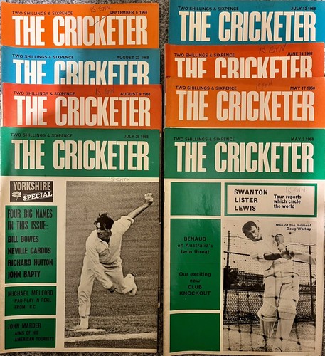 1968 the cricketer - x,