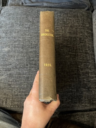The cricketer magazine bound - magazine,