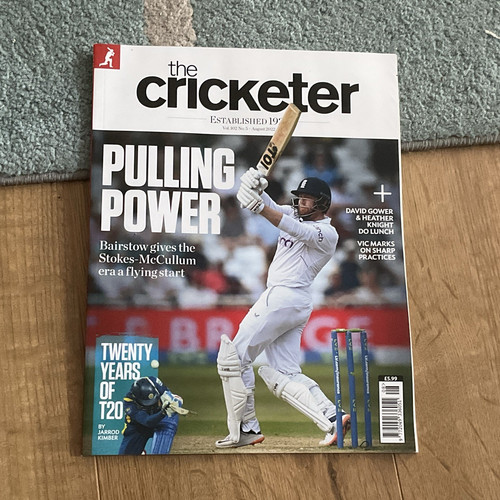 The cricketer magazine august - the,