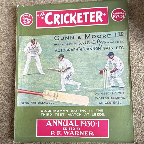 The cricketer annual 1930 - the,