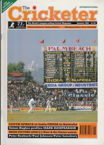 The cricketer magazine - cricketer,
